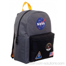 NASA 2-Tone 16 Backpack with Faux Astronaut Patches 568482501